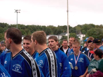 Team Medal presentation